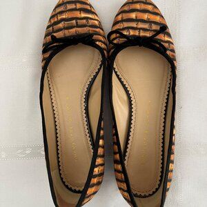 Charlotte Olympia Ballet Flats 37 EU 6.5 7 US
